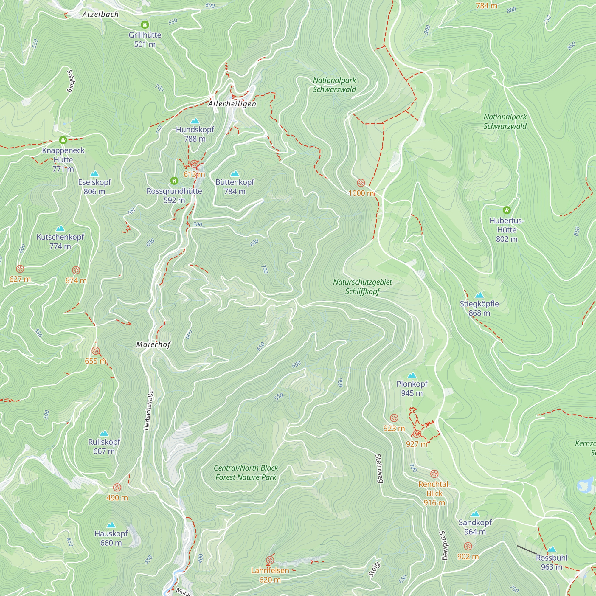 Wahlholzhütte map