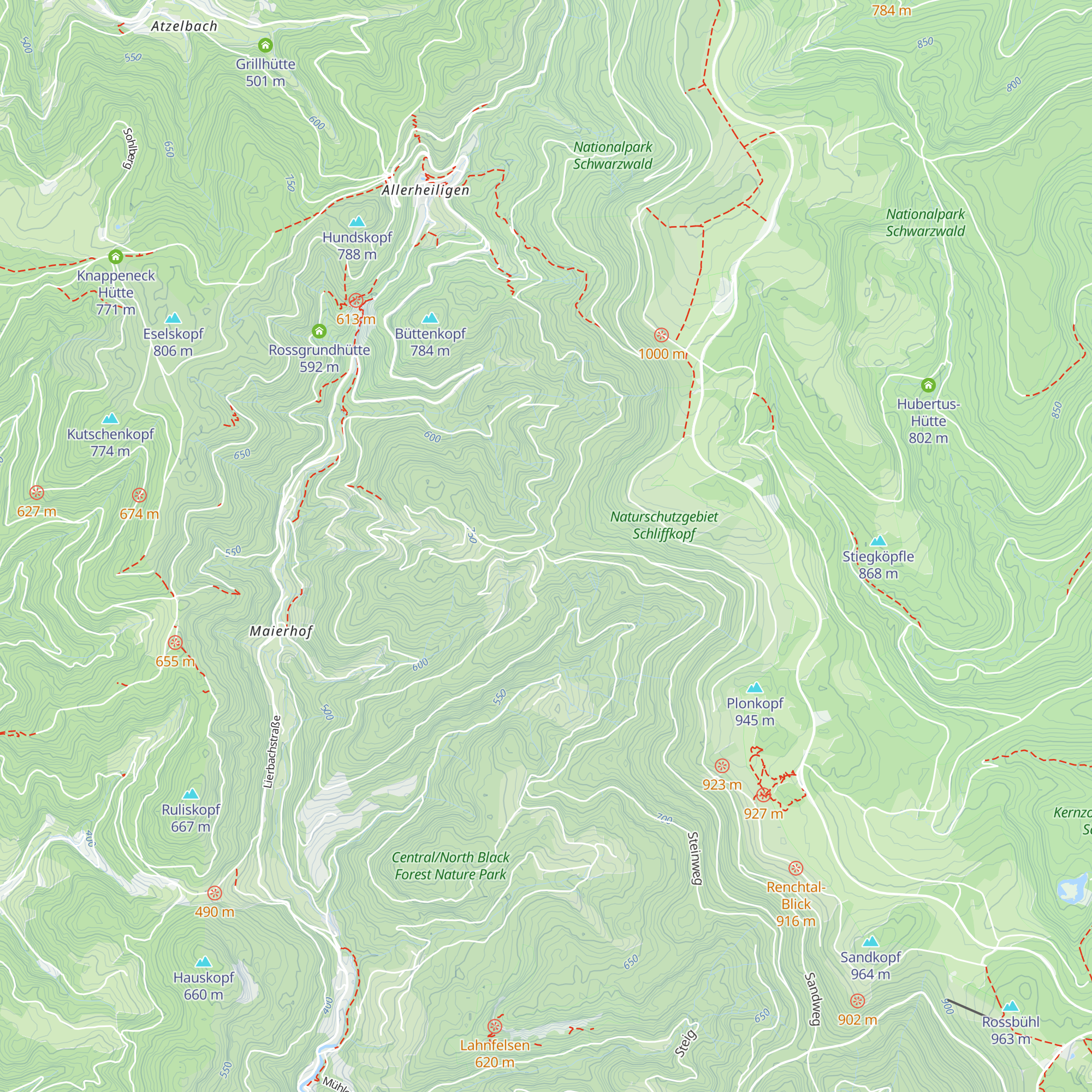 Wahlholzhütte map