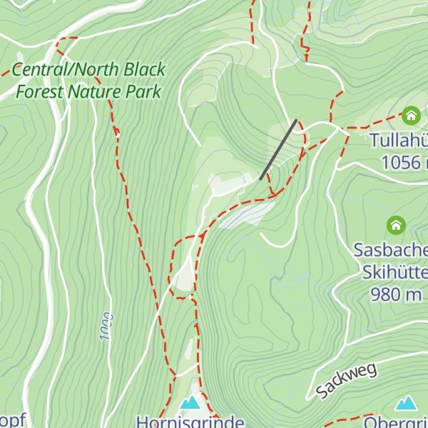 Map of SWR Hütte