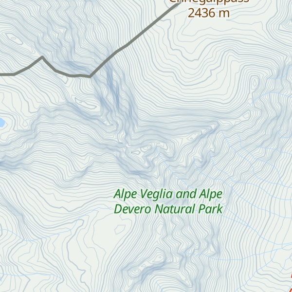 Map of Pizzo di Boccareccio