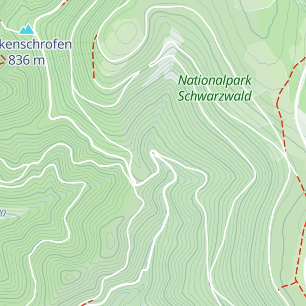 Map of Karl Friedrich Hütte