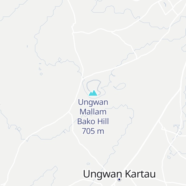 Map of Ungwan Mallam Bako Hill