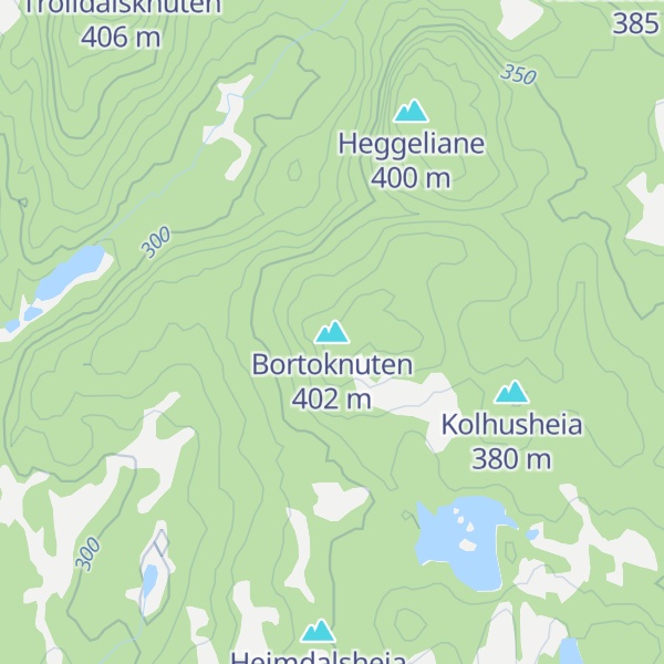 Map of Bortoknuten