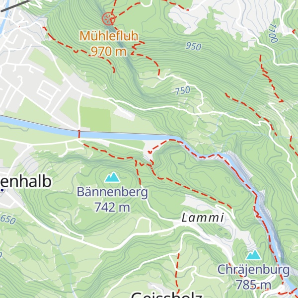 Map of Aareschlucht