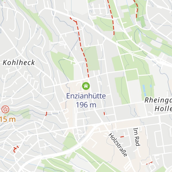 Map of Enzianhütte