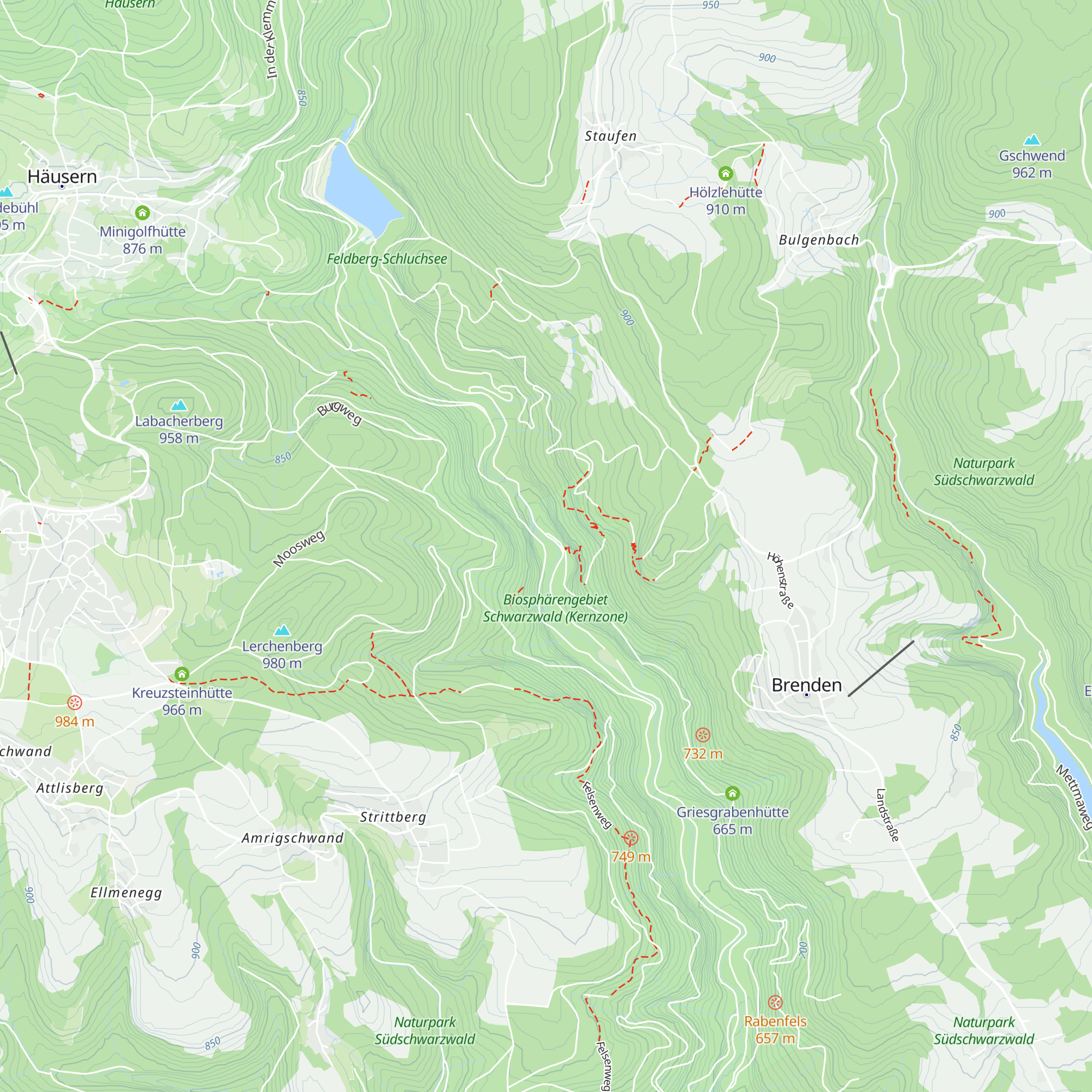 Muckenlochhütte map