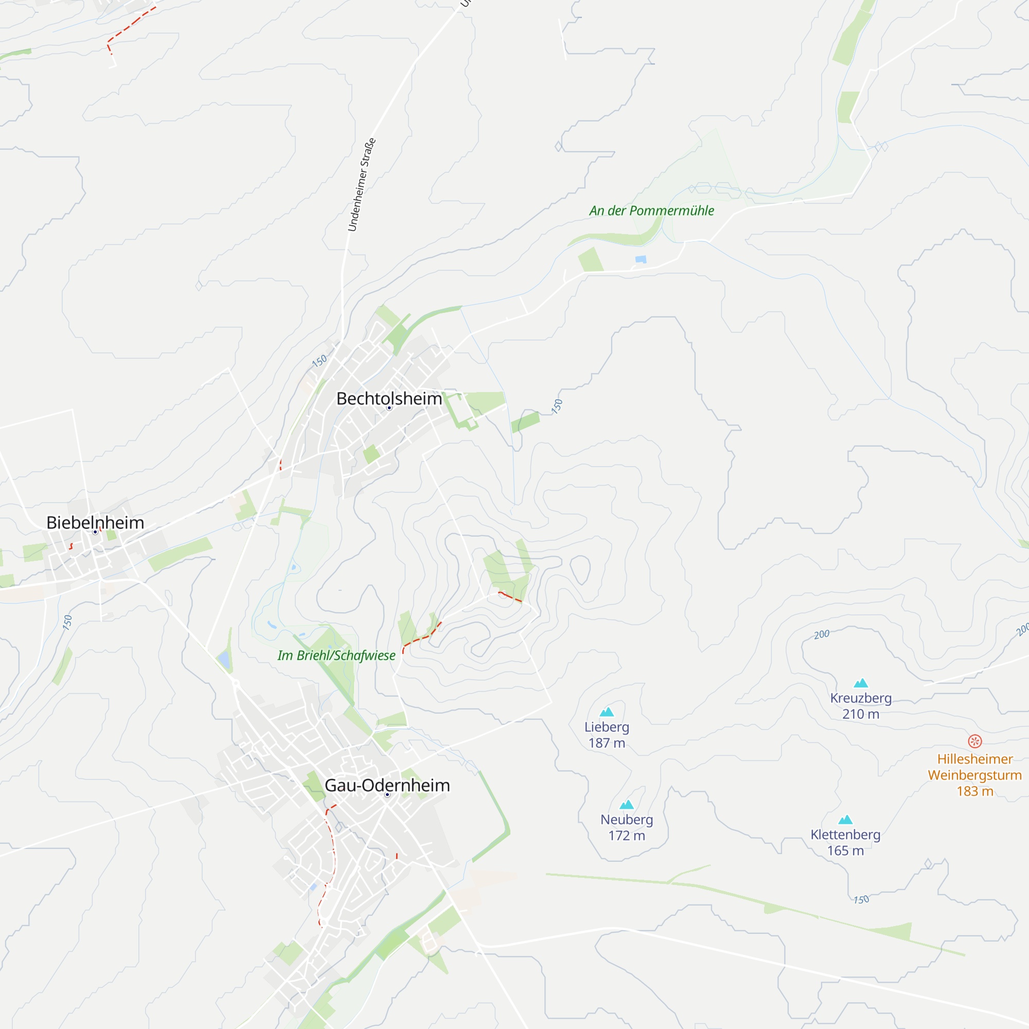 Schutzhütte Engelborner Brünnelchen map