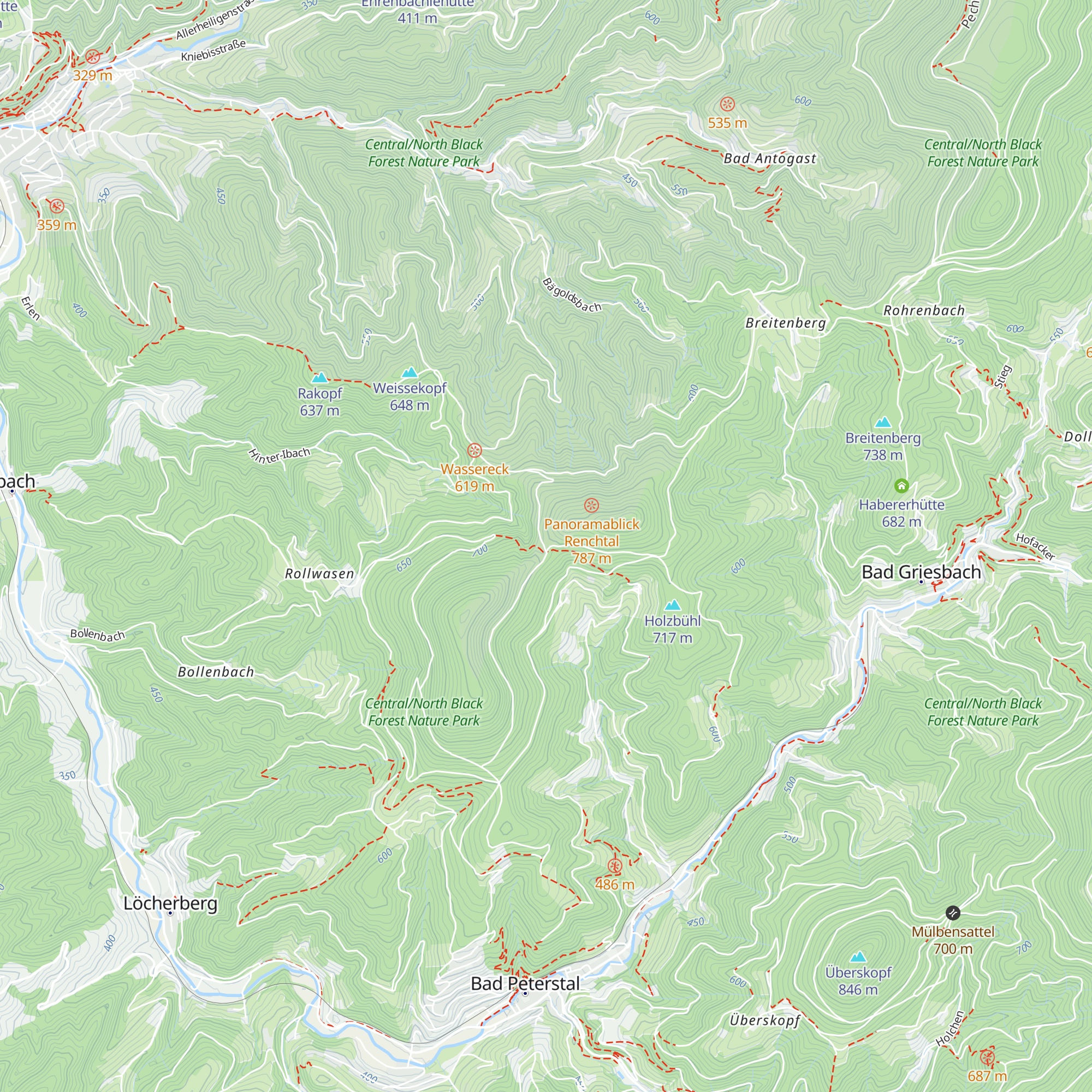 Sattelplatzhütte map