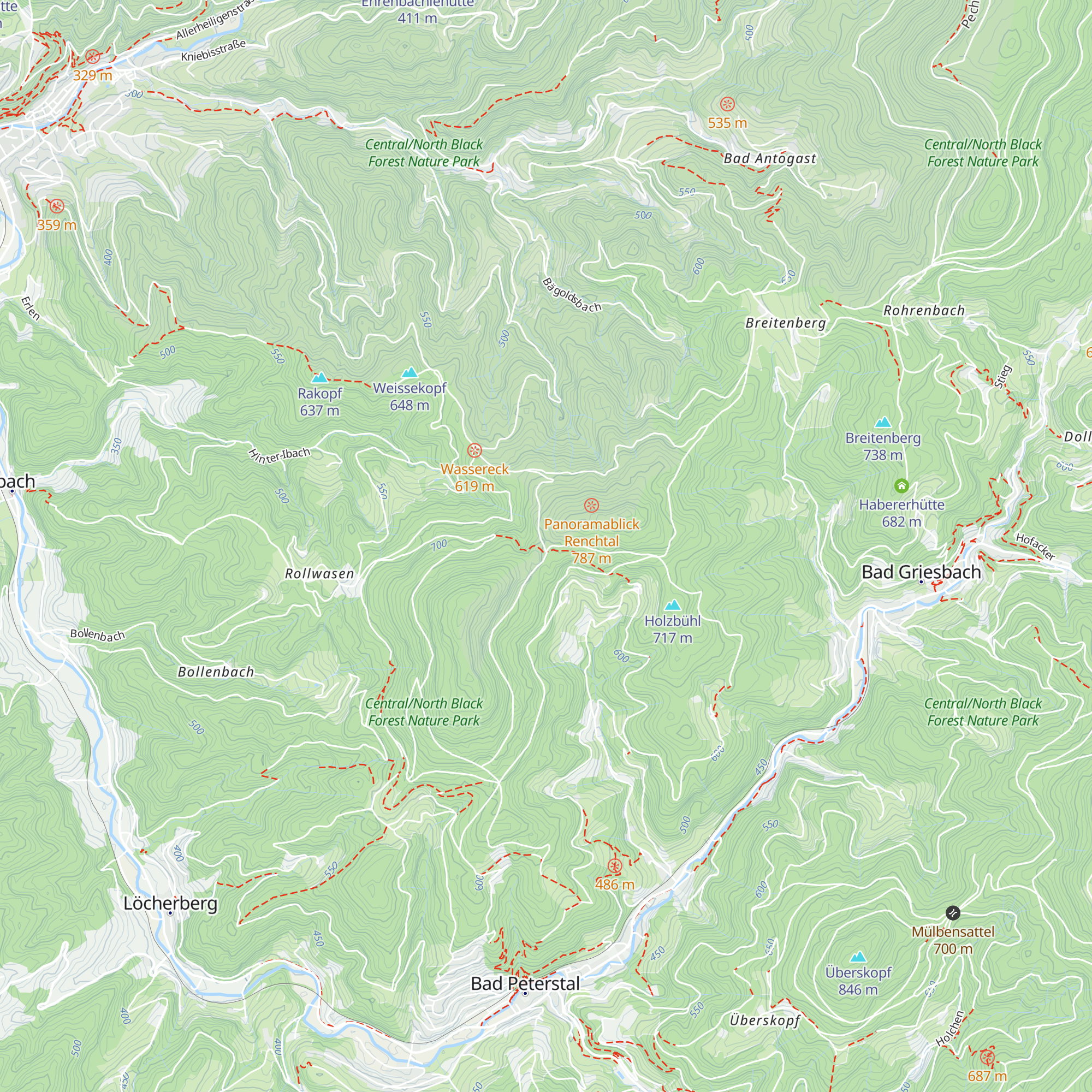Sattelplatzhütte map