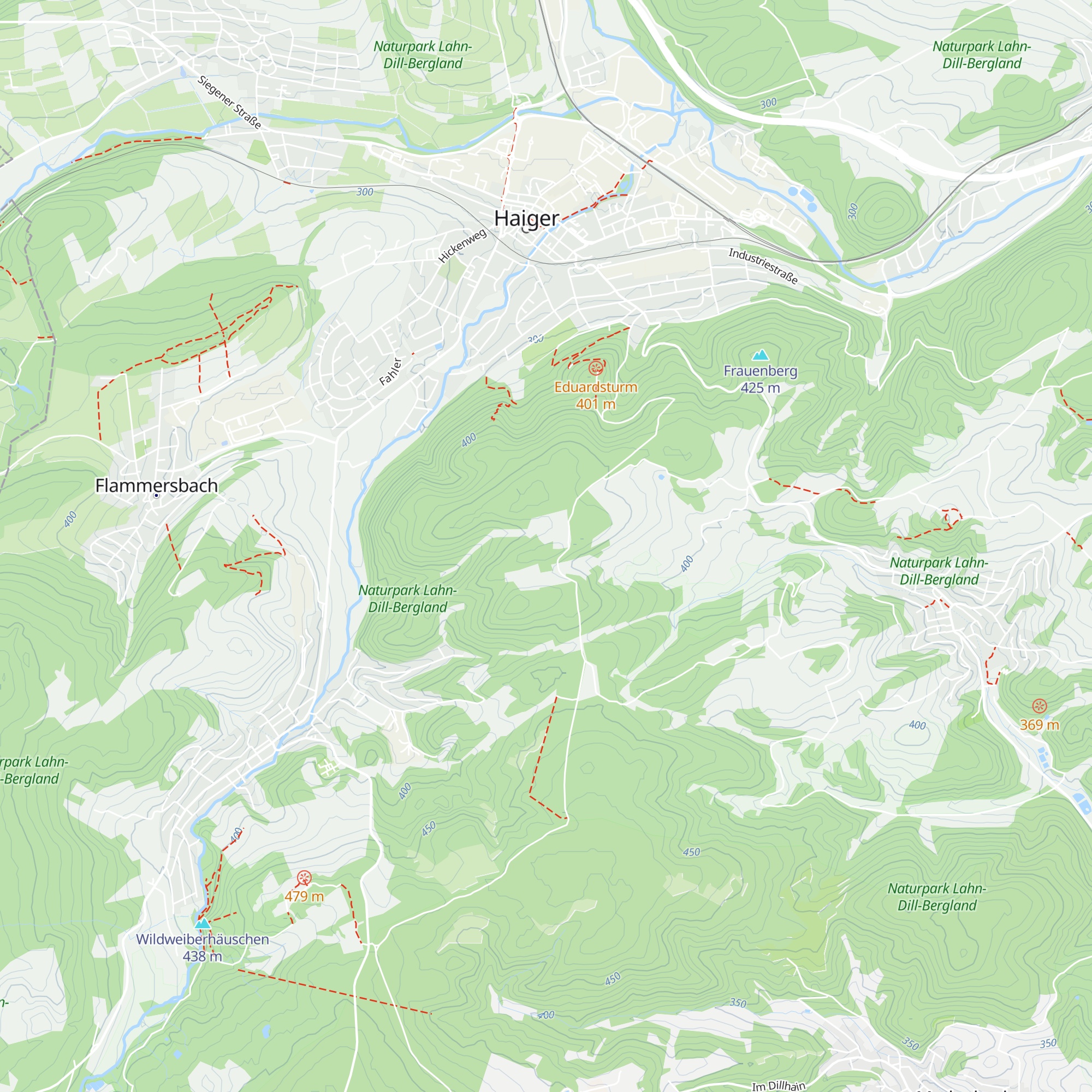 Haigerer Blockhütte map