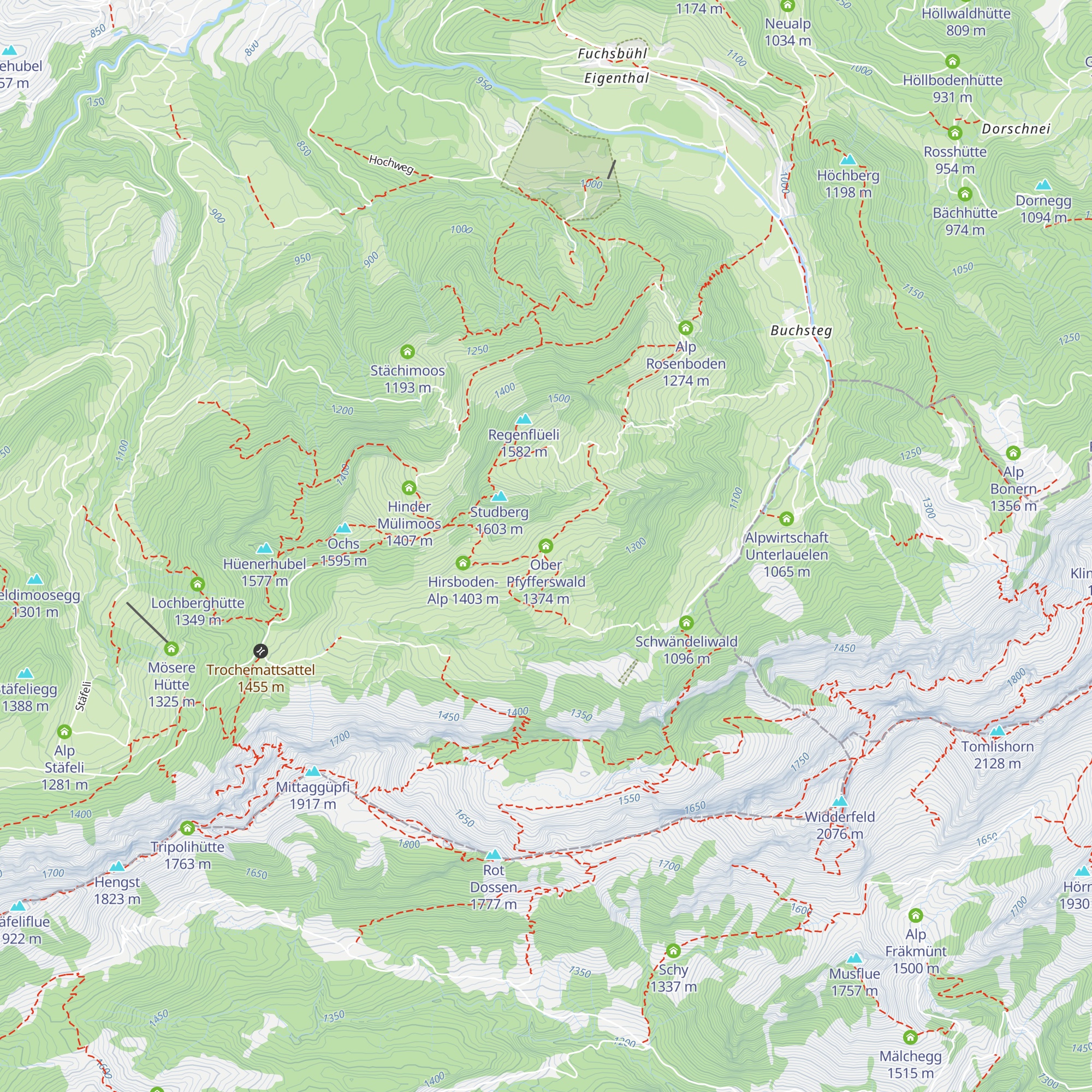 Ober Pfyfferswald map