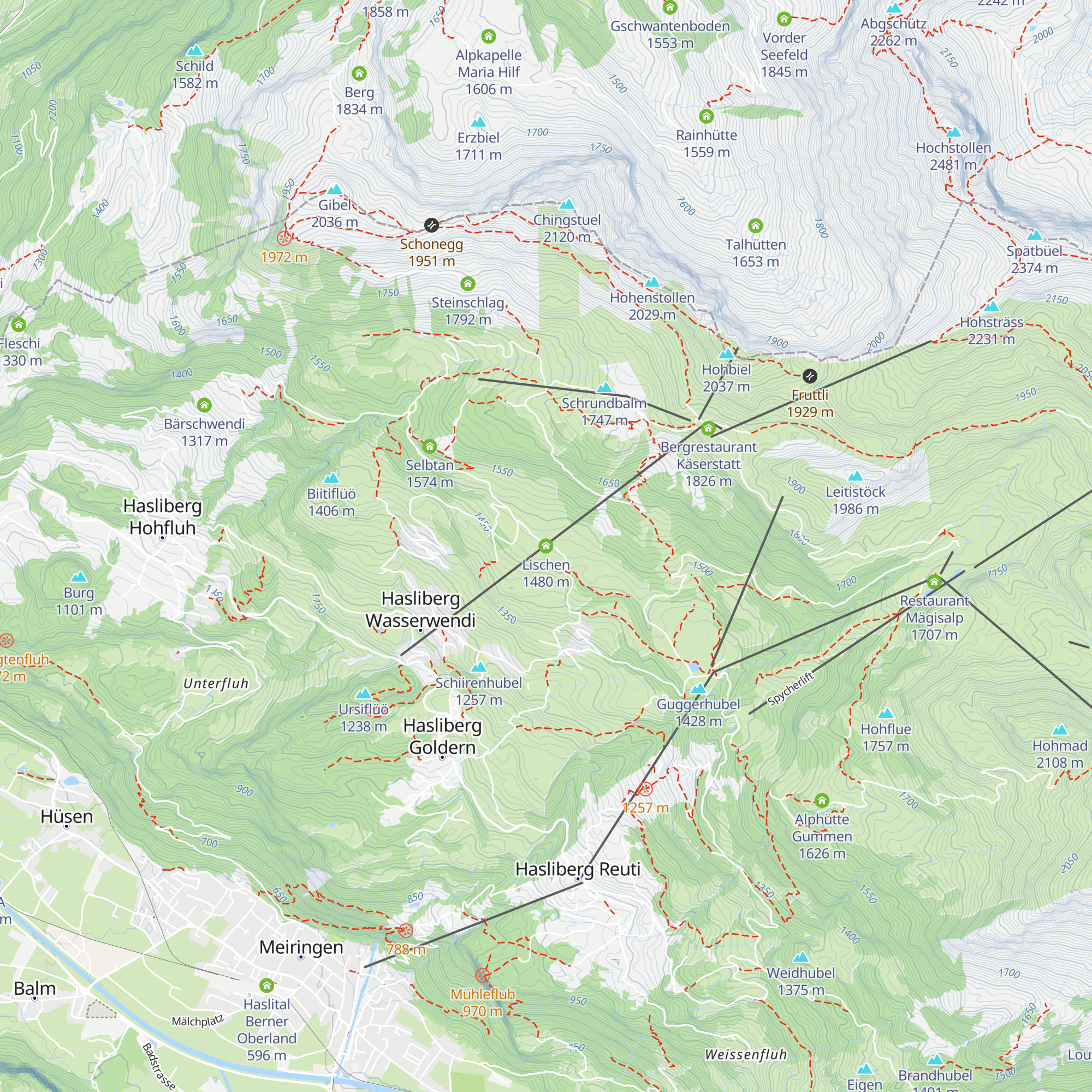 Lischen map