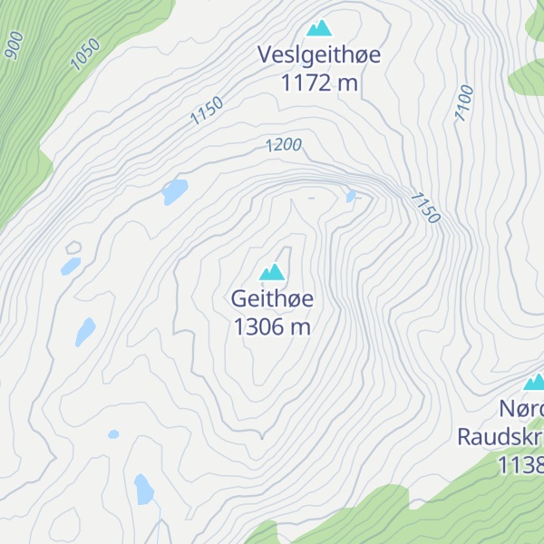 Map of Geithøe