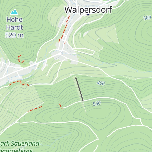 Map of Skihütte Walpersdorf