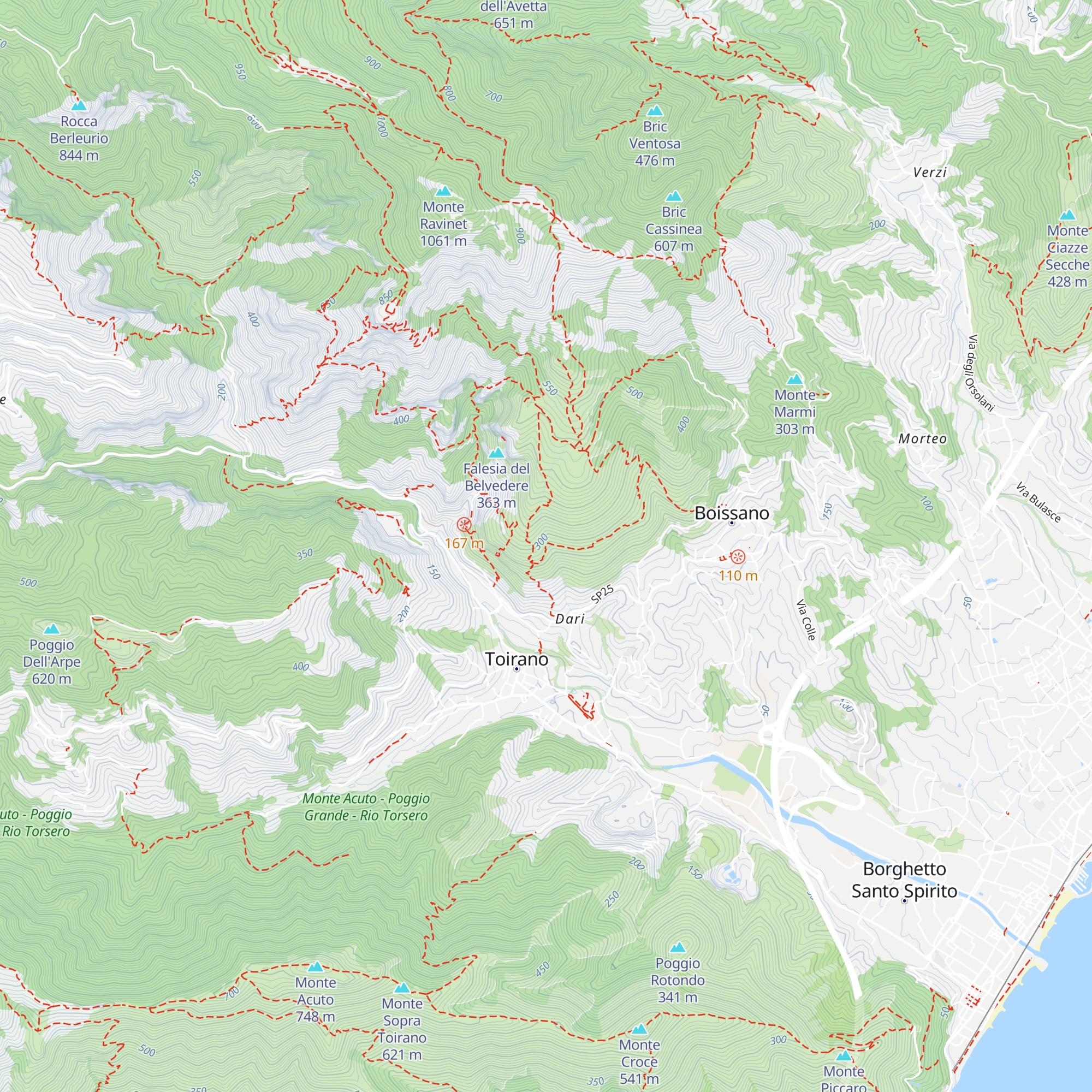 Cà du Cicciu map