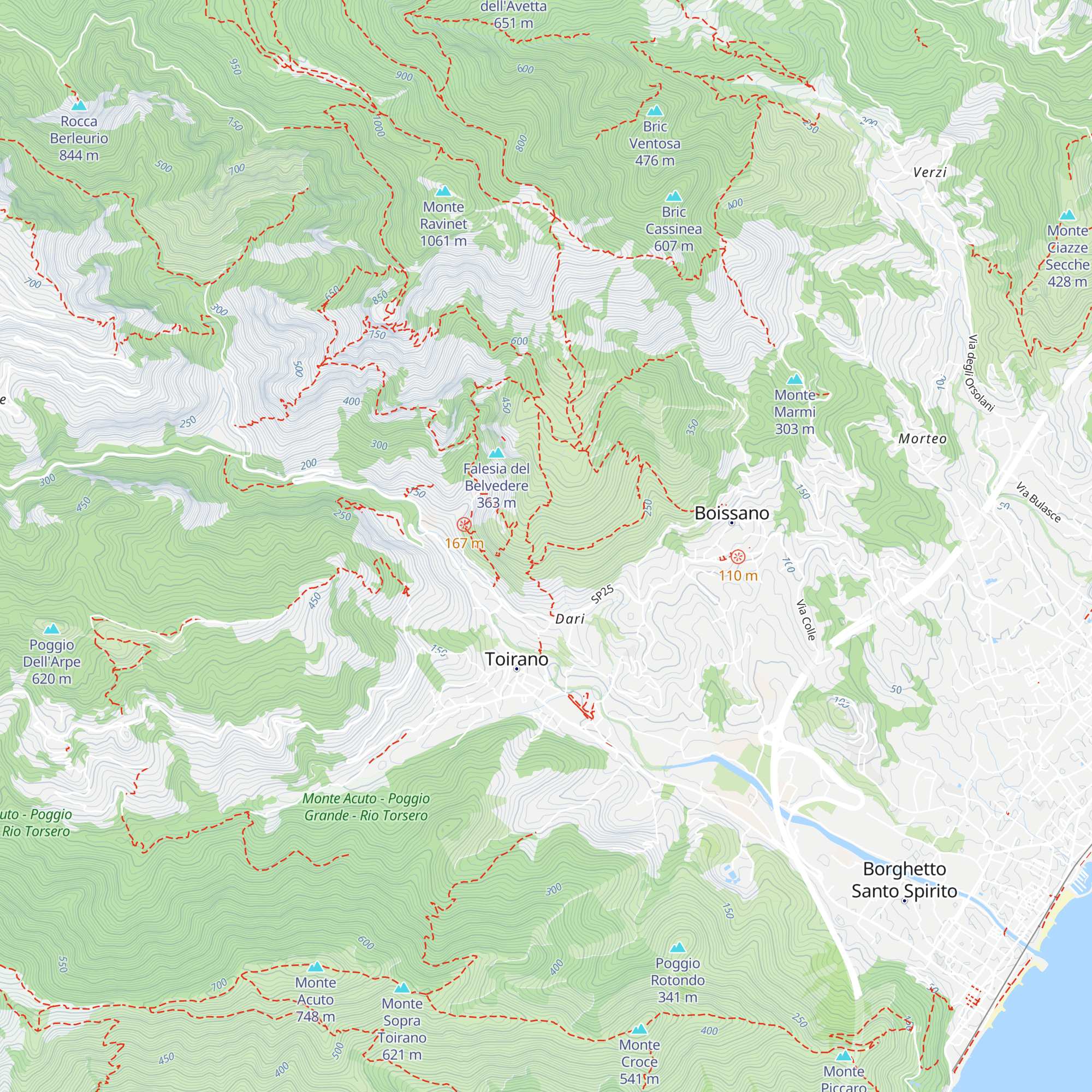 Cà du Cicciu map