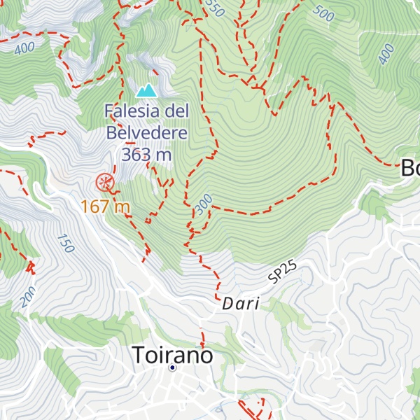 Map of Cà du Cicciu