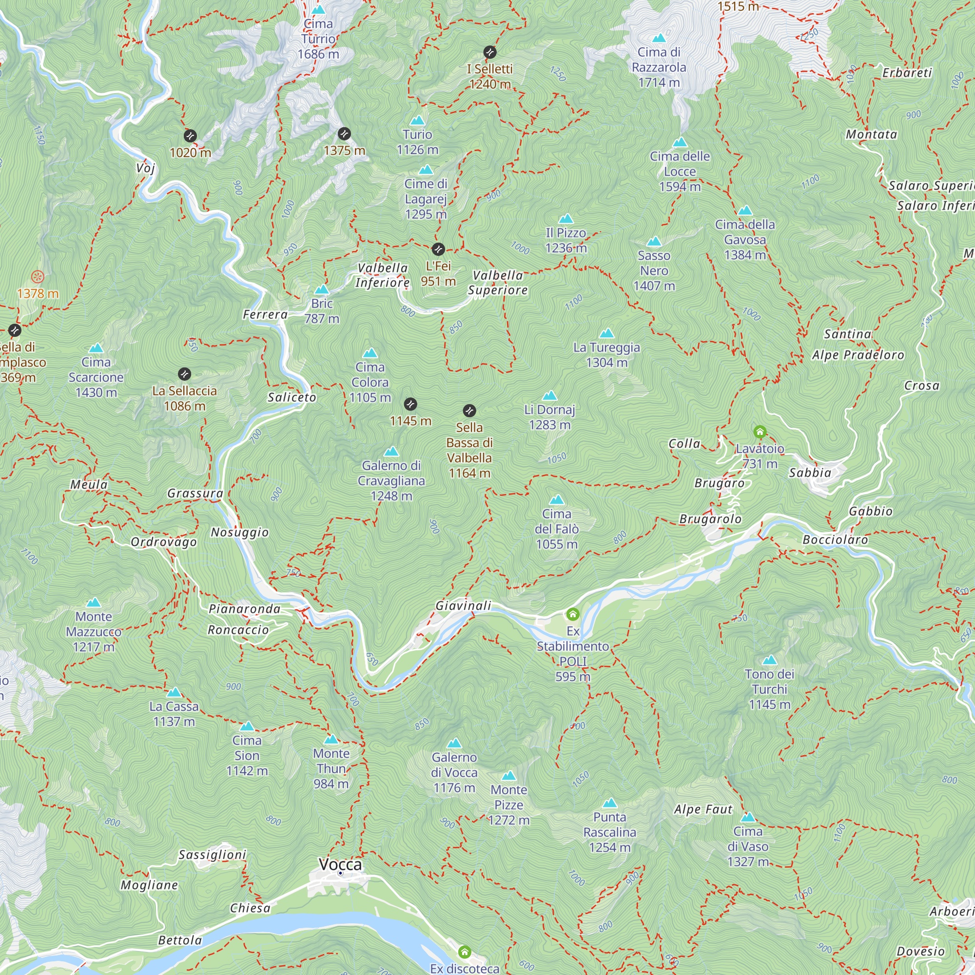 case sparse map