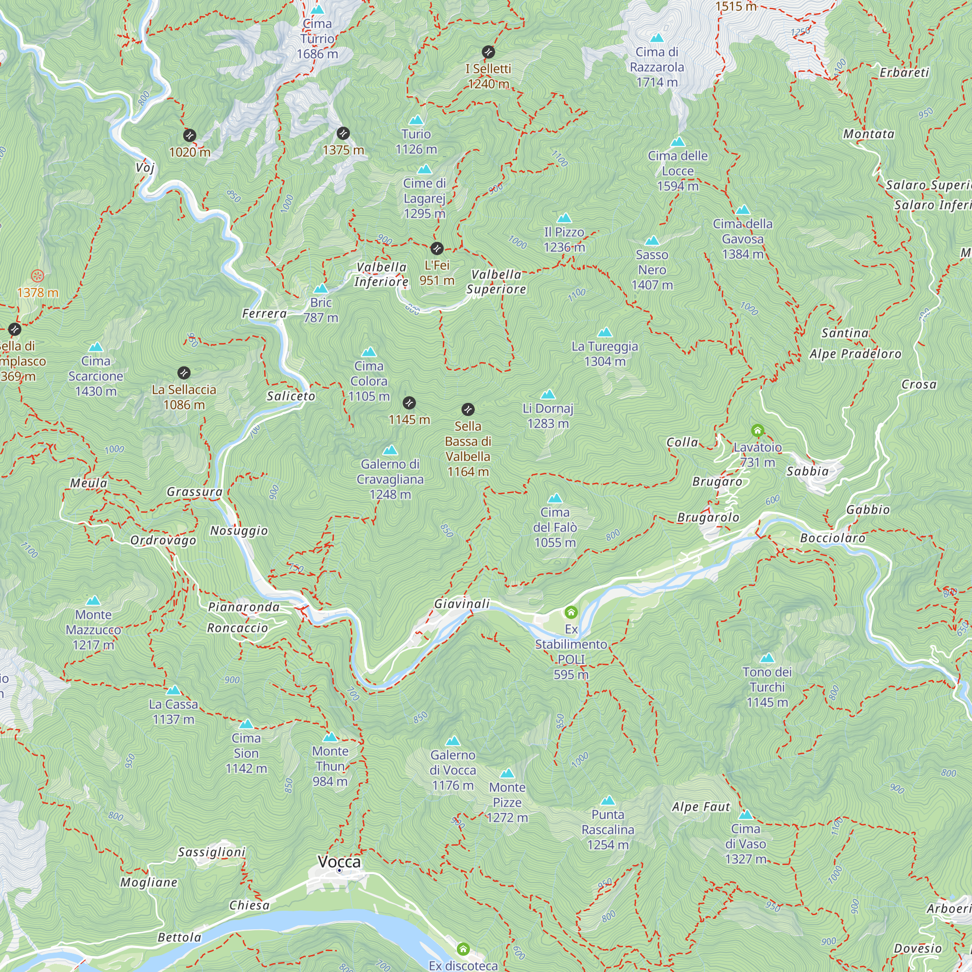 case sparse map