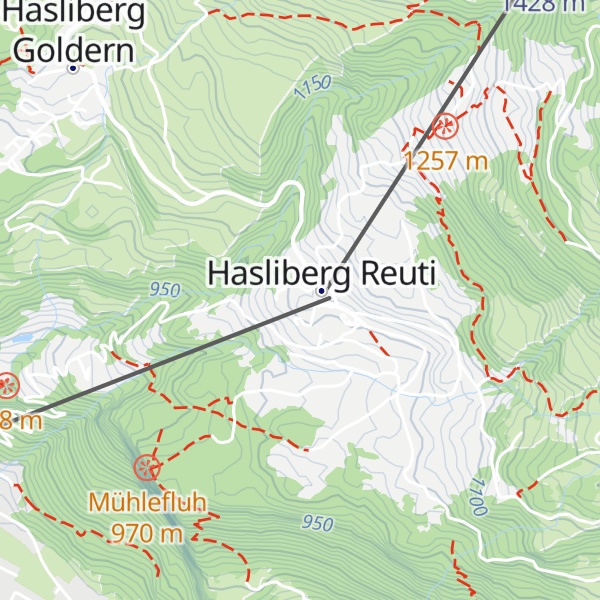 Map of Das Hotel Panorama