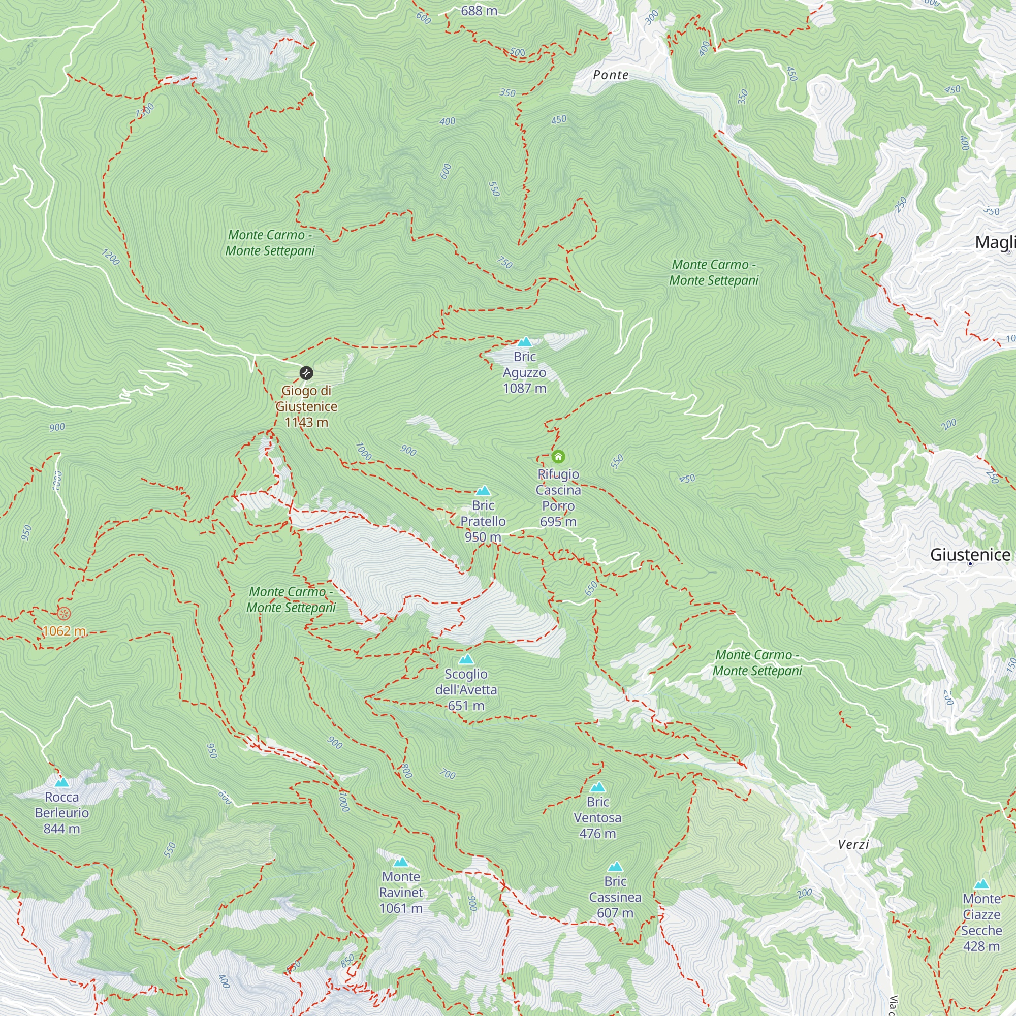 carbonaia map