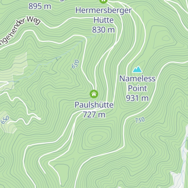 Map of Paulshütte