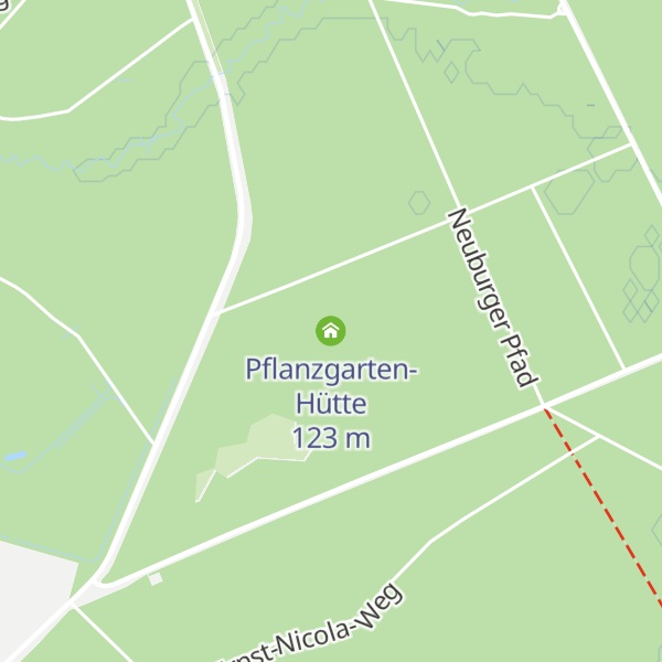 Map of Pflanzgarten-Hütte
