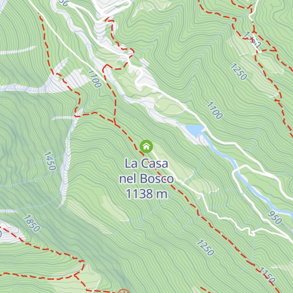 Map of La Casa nel Bosco