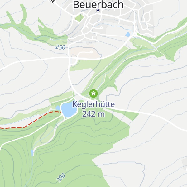Map of Keglerhütte