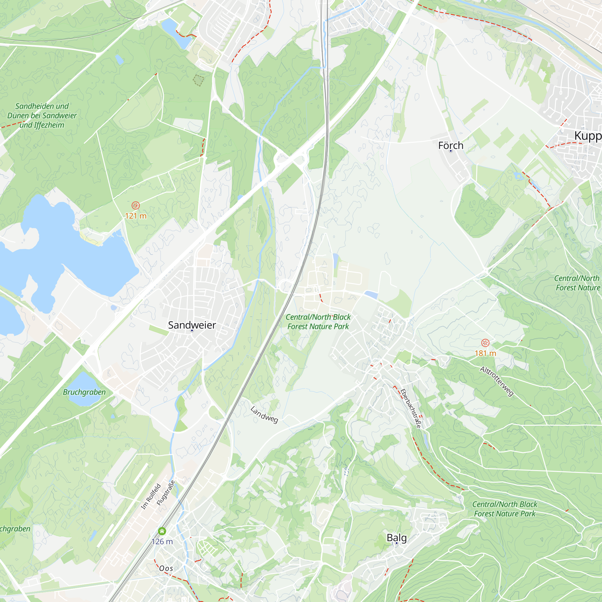 Almhütte map