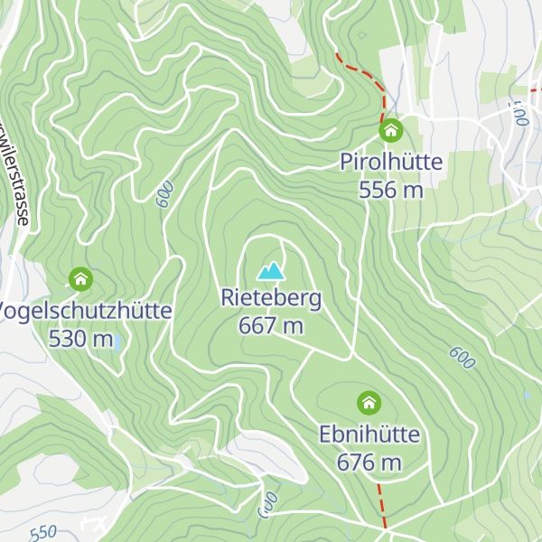 Map of Rieteberg