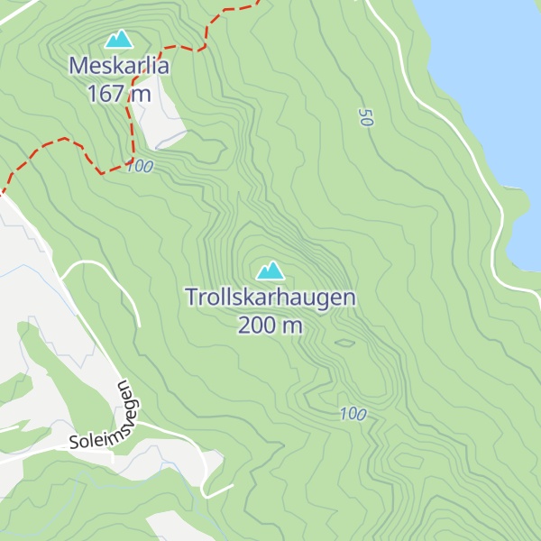 Map of Trollskarhaugen