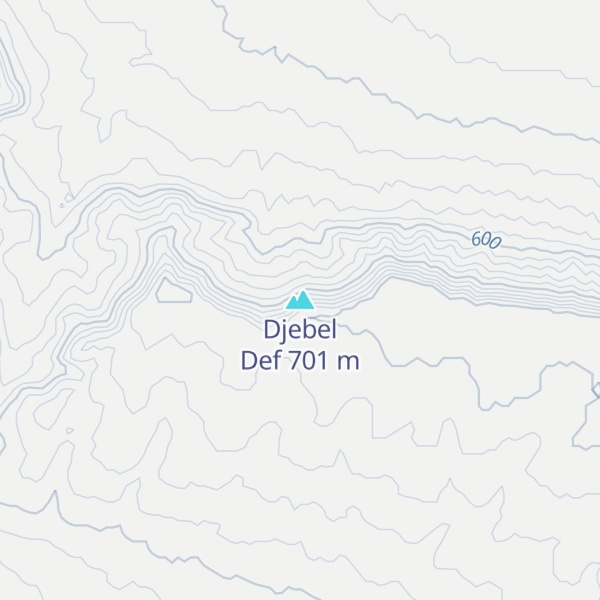 Map of Djebel Def
