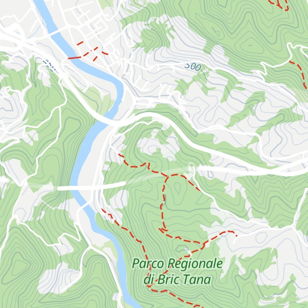 Map of Bric Tana