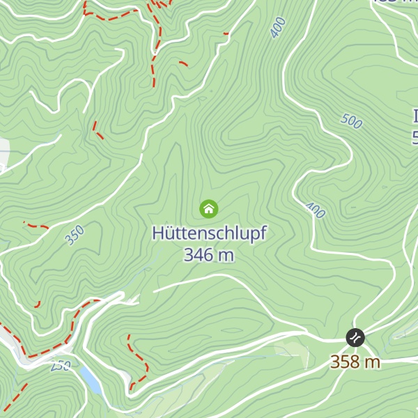 Map of Hüttenschlupf