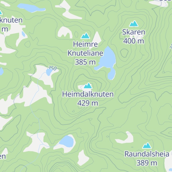 Map of Vestre Knuteliane