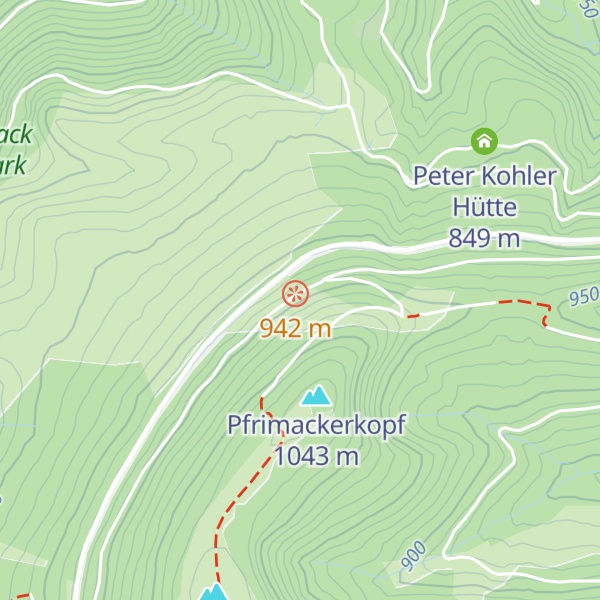 Map of Fidelenhütte