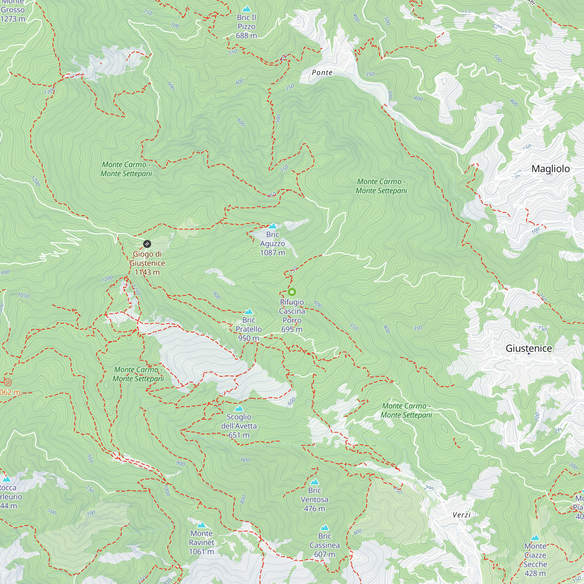Rifugio Cascina Porro map