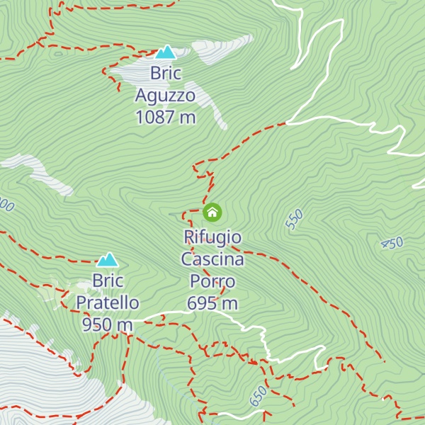 Map of Rifugio Cascina Porro