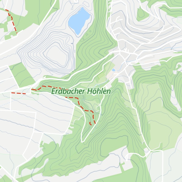 Map of Grillhütte Erdbach