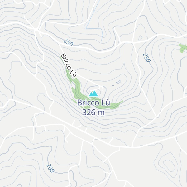 Map of Bricco Lù