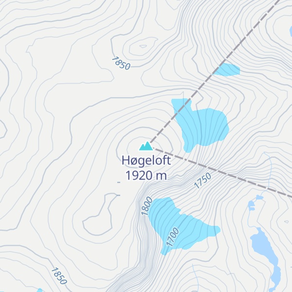 Map of Høgeloft