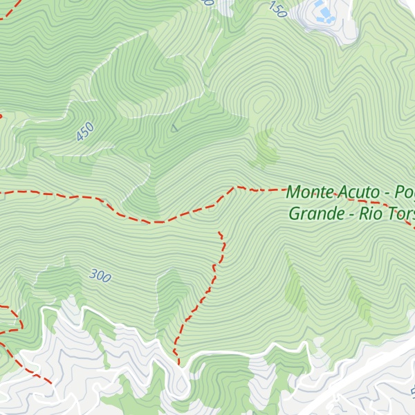 Map of Monte Croce