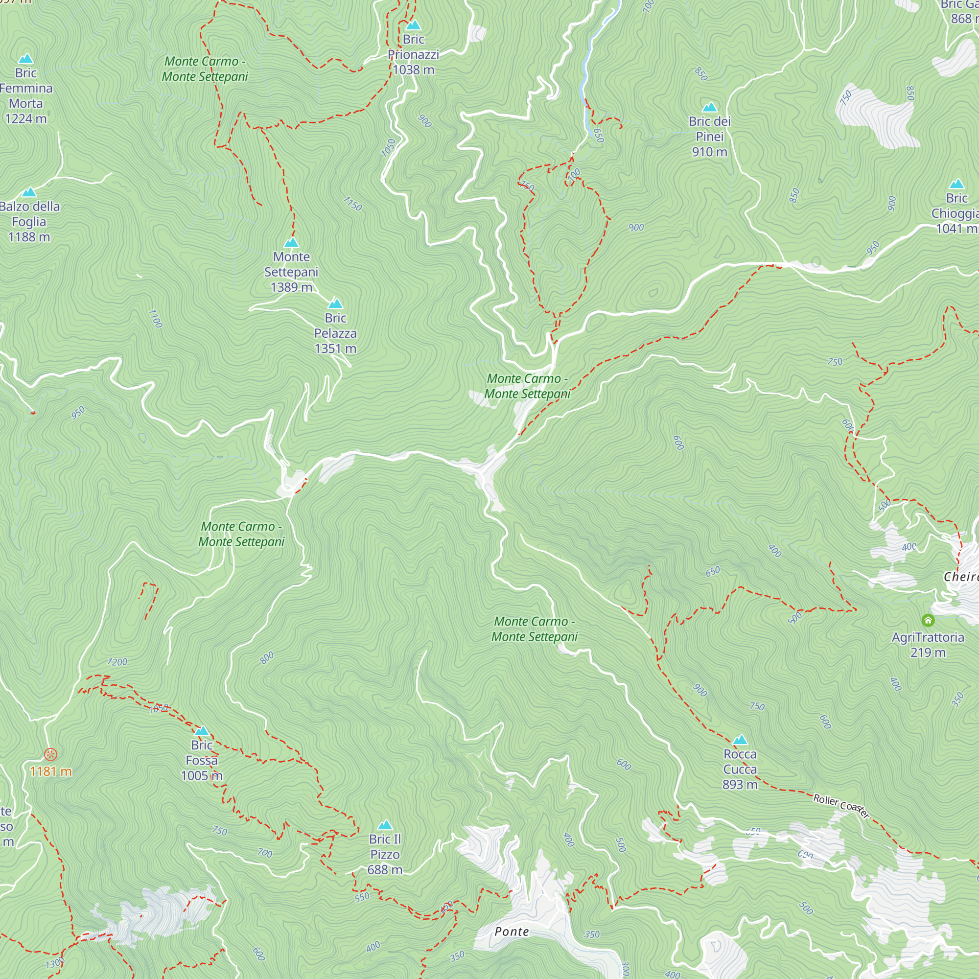 Cà del Mago map