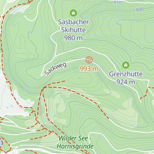 Map of Obergrind