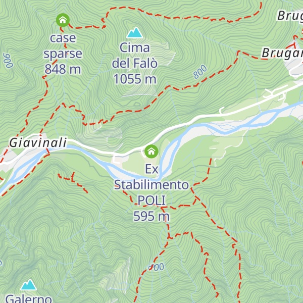 Map of Ex Stabilimento POLI