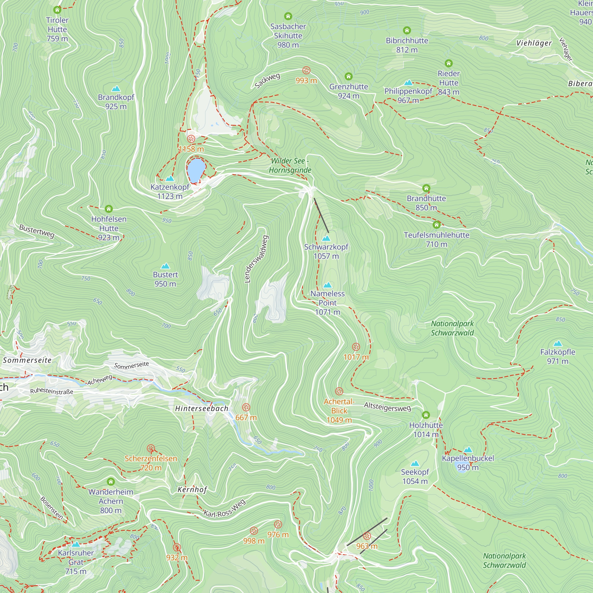 Viehlockhütte map