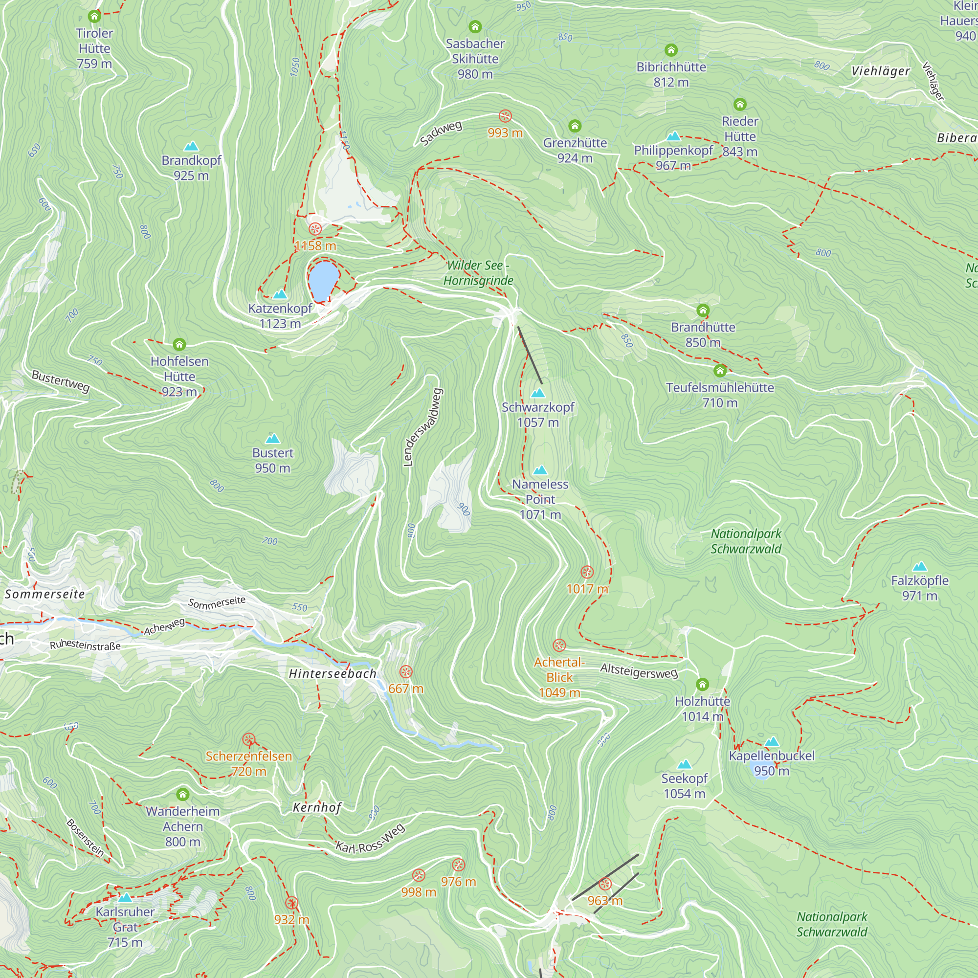 Viehlockhütte map