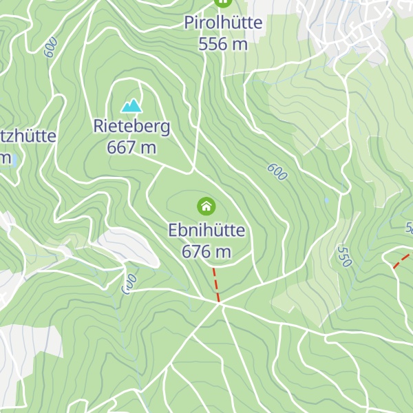 Map of Ebnihütte