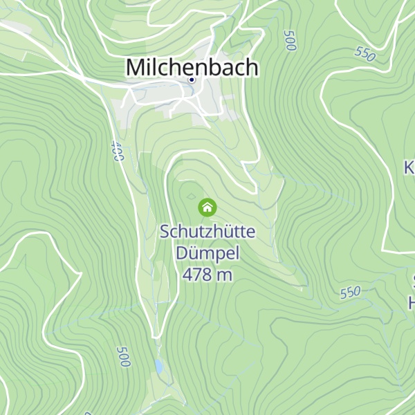 Map of Schutzhütte Dümpel